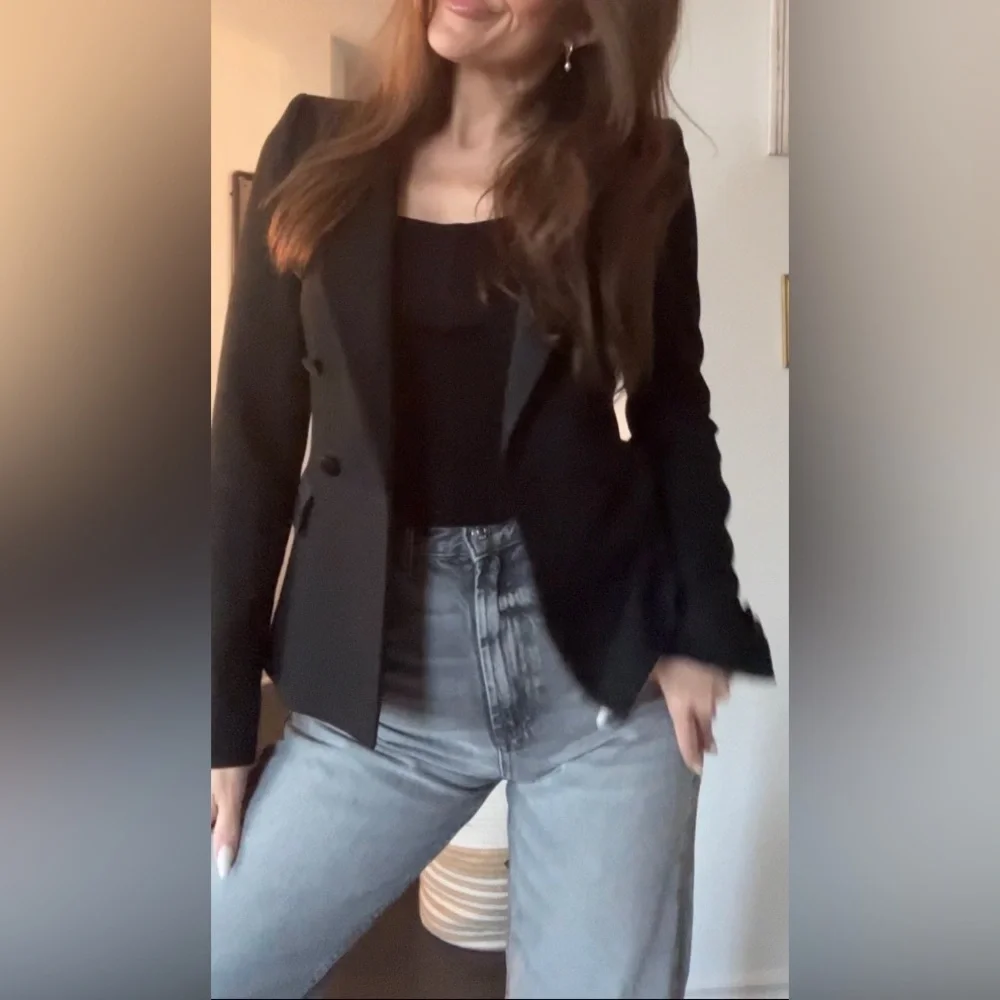 Black double breasted blazer - Picture 5 of 13